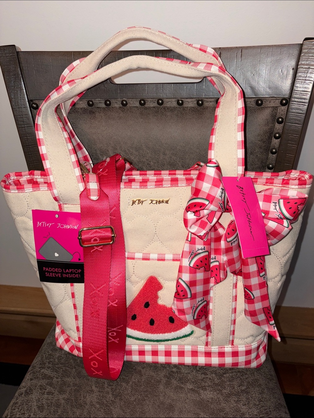 Betsey Johnson Watermelon Tote